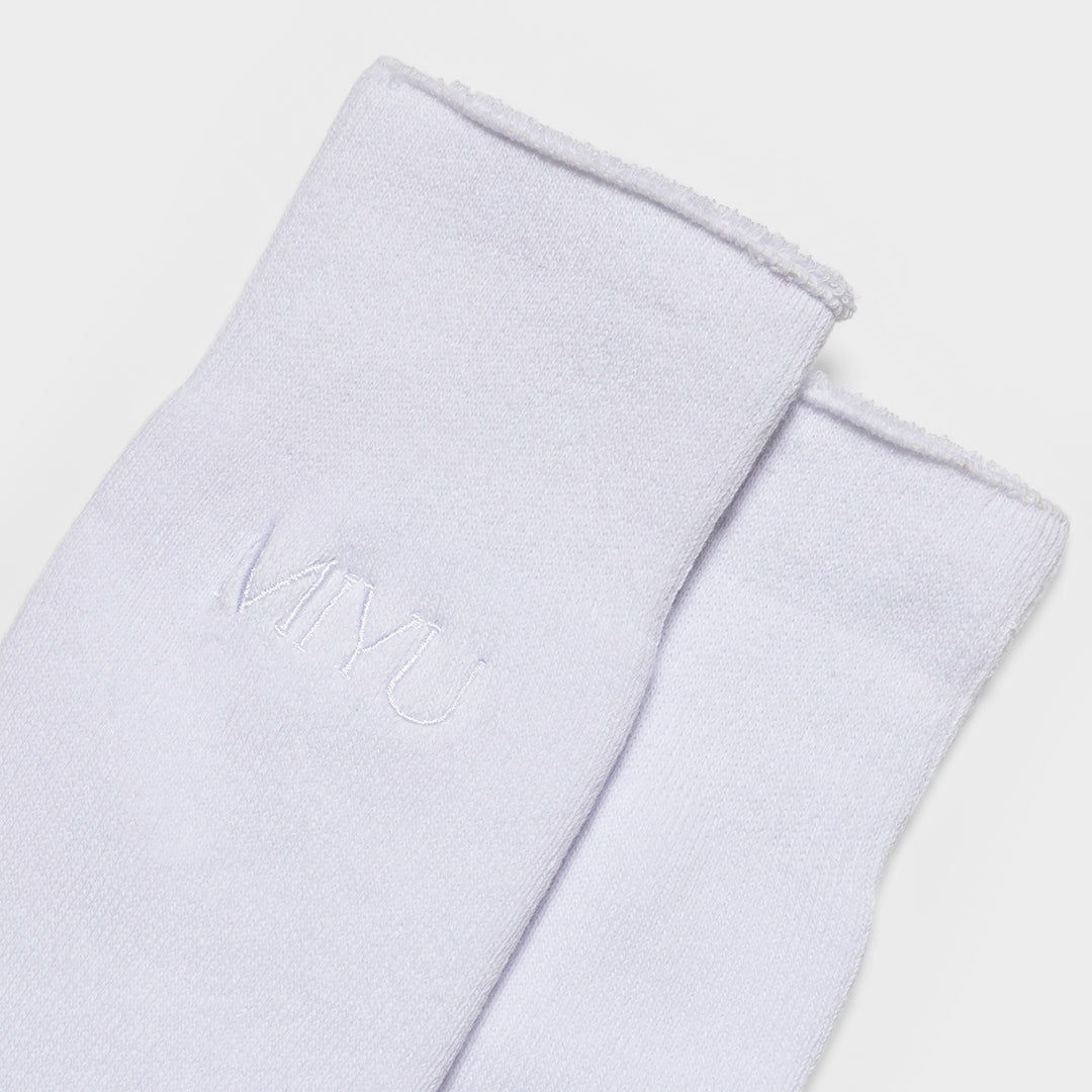 Miyu Sock- Flat White miyuactive