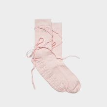 Studio Lace Up- Blush