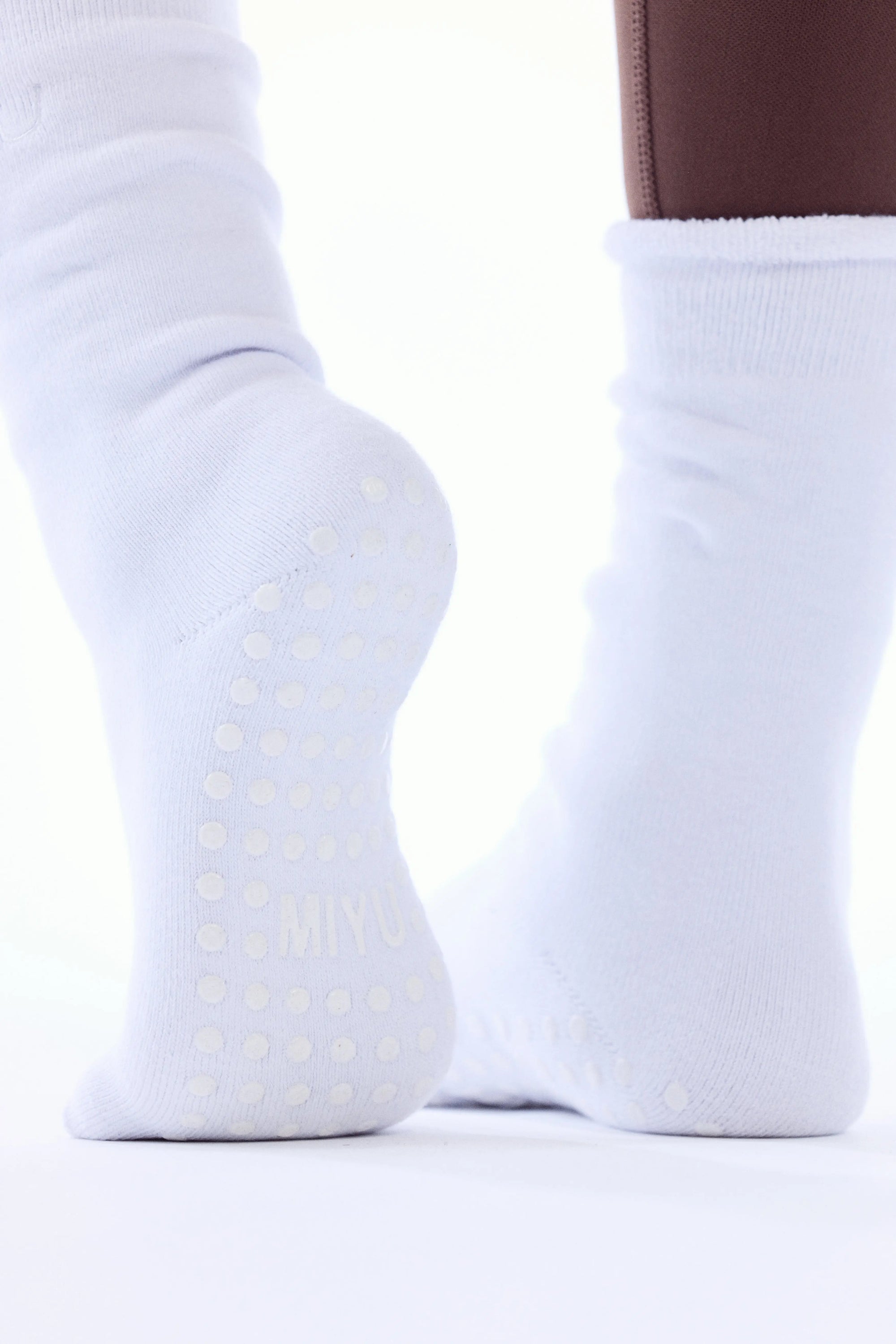 Miyu Sock- Flat White miyuactive