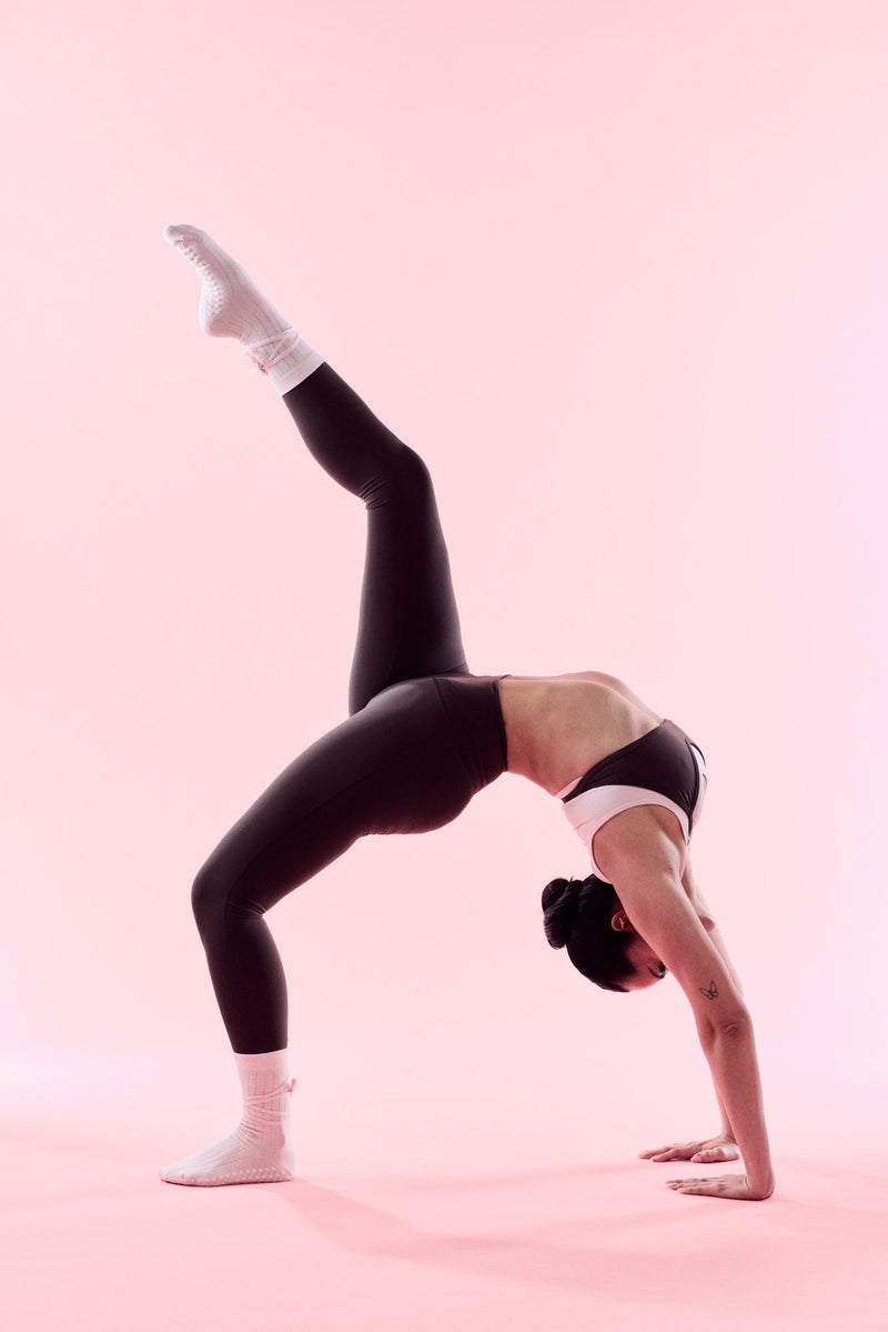 Studio Lace Up- Blush