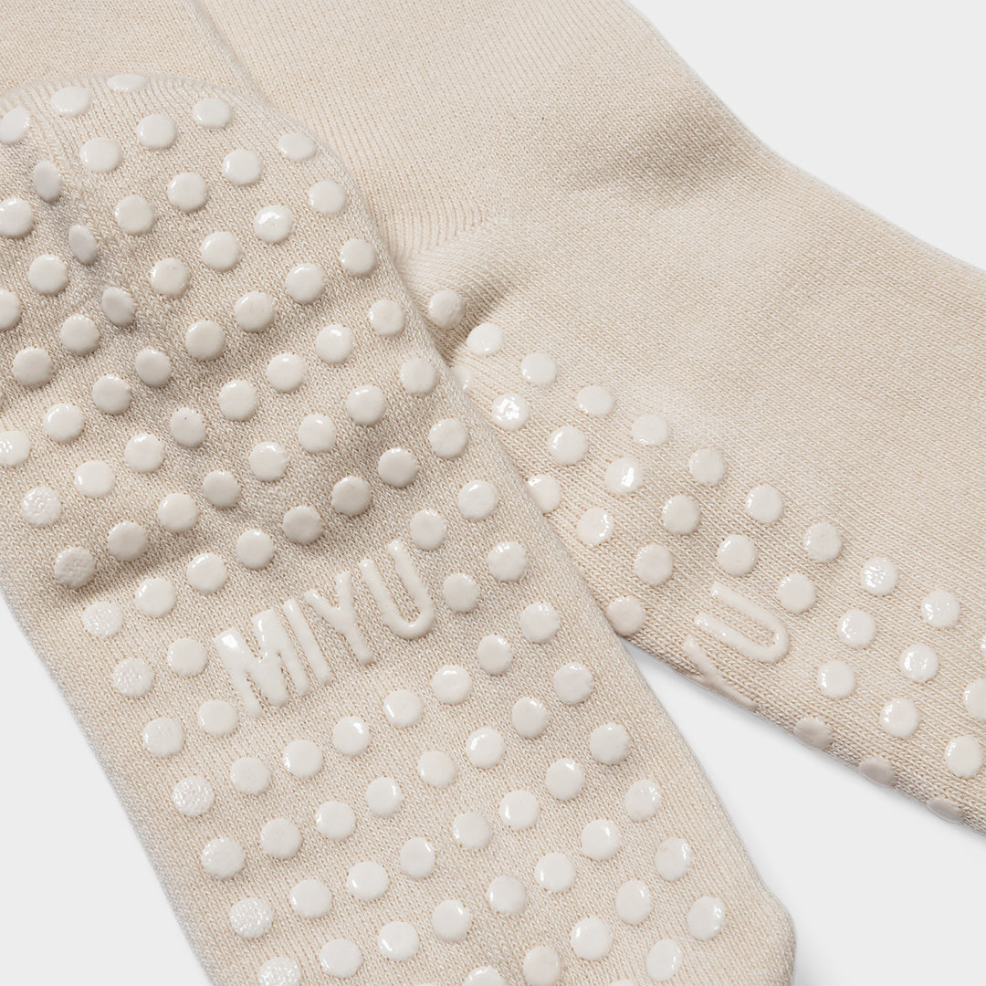 Miyu Sock- Latte miyuactive