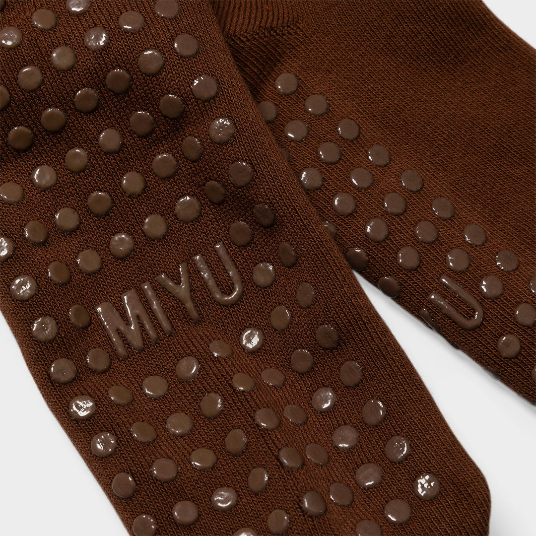Miyu Sock- Cappuccino miyuactive