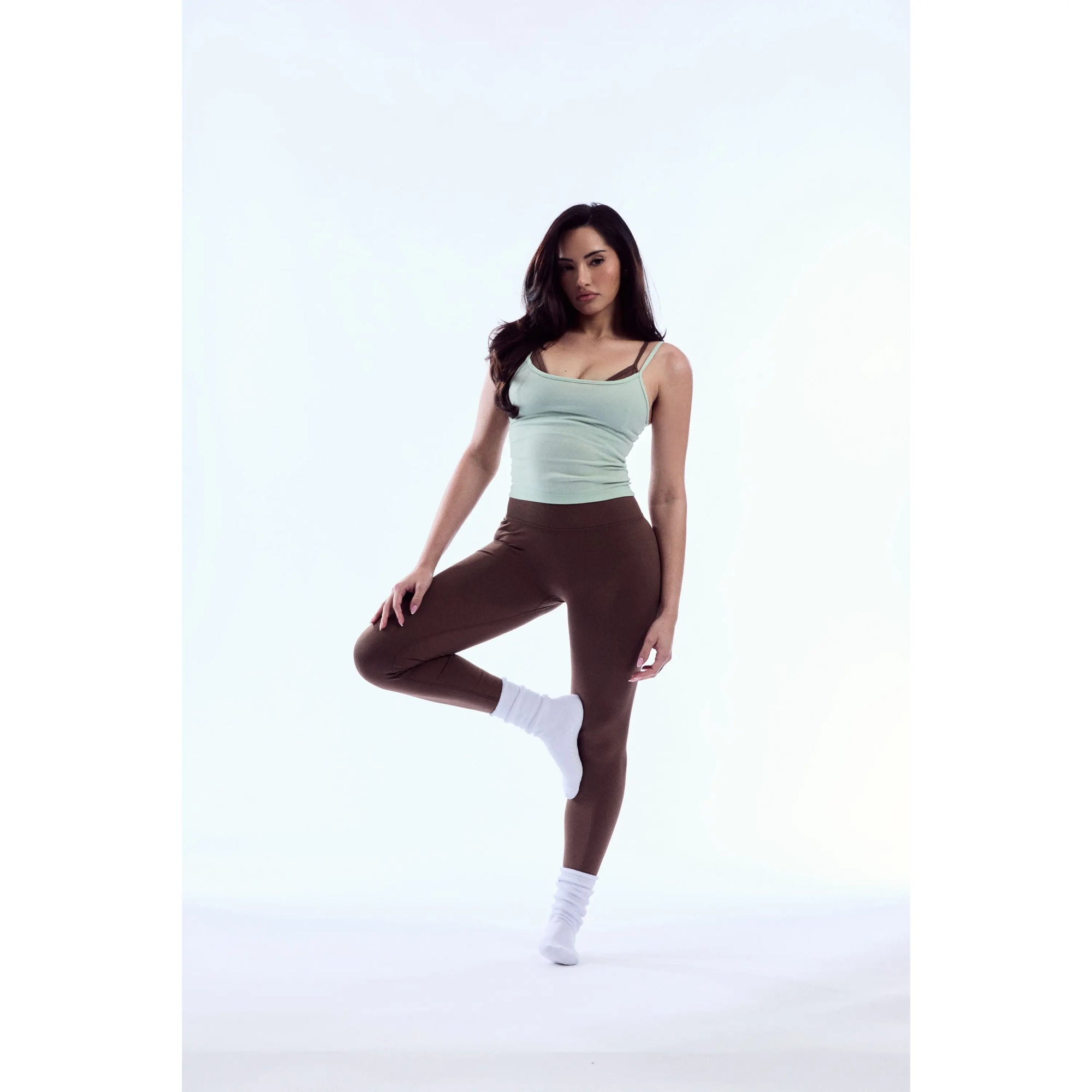 Miyu Sock- Flat White miyuactive