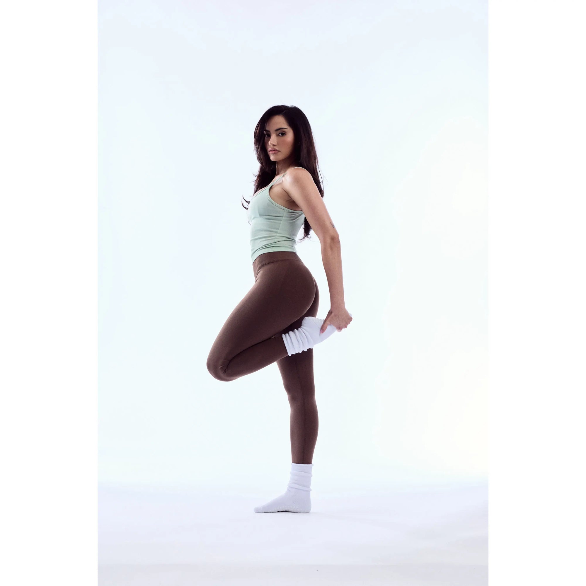 Miyu Sock- Flat White miyuactive